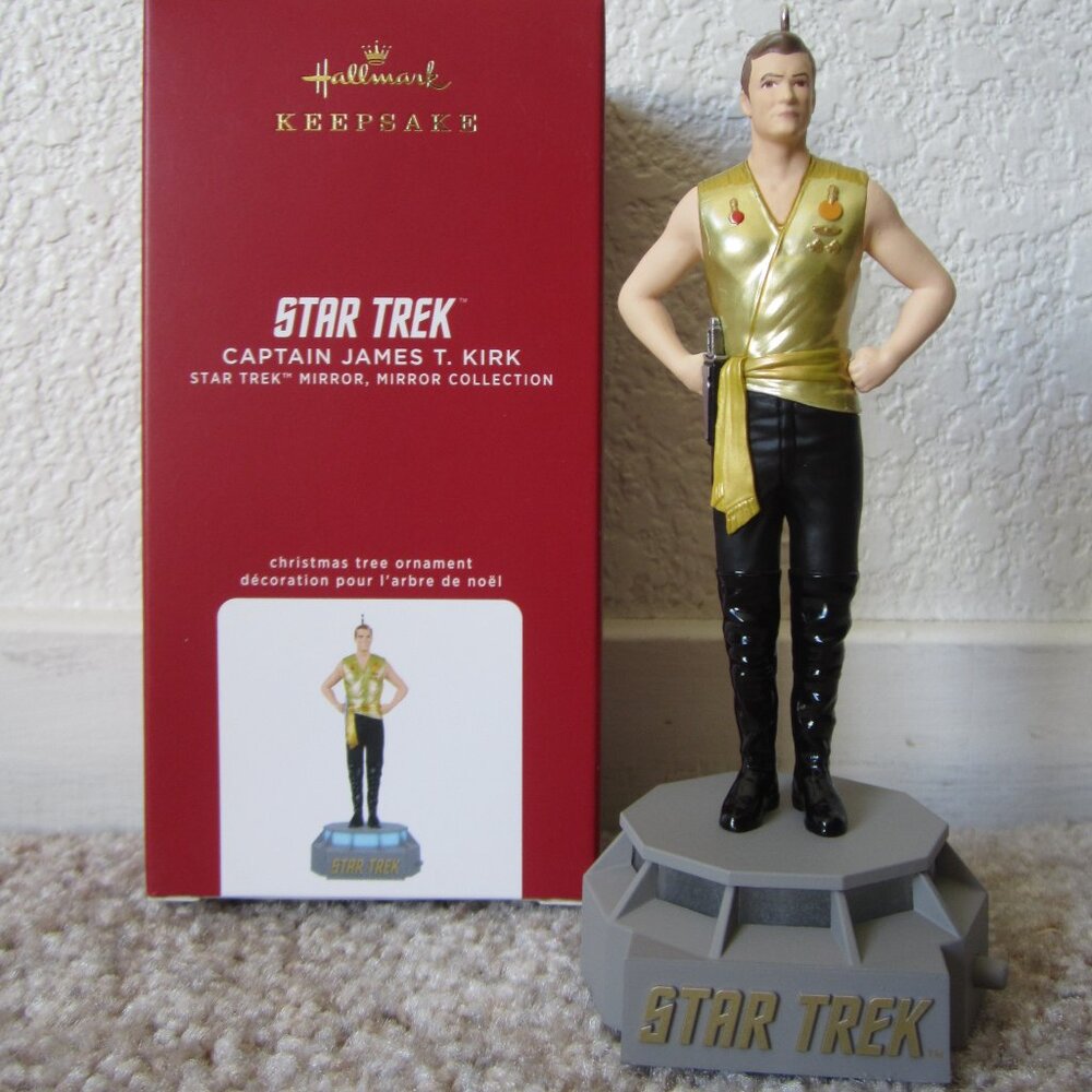 Star Trek Captain James T. Kirk Mirror Mirror Collection 2020 Hallmark ornament